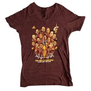 Cleveland Cavaliers Adidas Short Sleeve Shirt